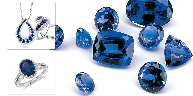 Đá Sapphire rất đẹp và nhiều tác dụng nên được sử dụng rất phổ biến để làm đồ trang sức phong thủy
