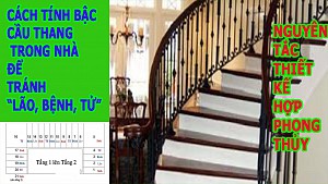 Cách chia bậc cầu thang hợp phong thủy